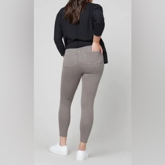 Spanx Jean-ish Ankle Leggings - Earthy Taupe size small - Picture 1 of 7